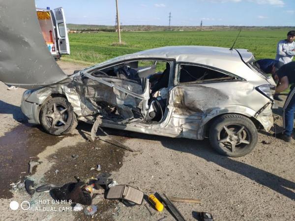 4 человека получили травмы в крупной аварии в Грачевском районе Ставрополья